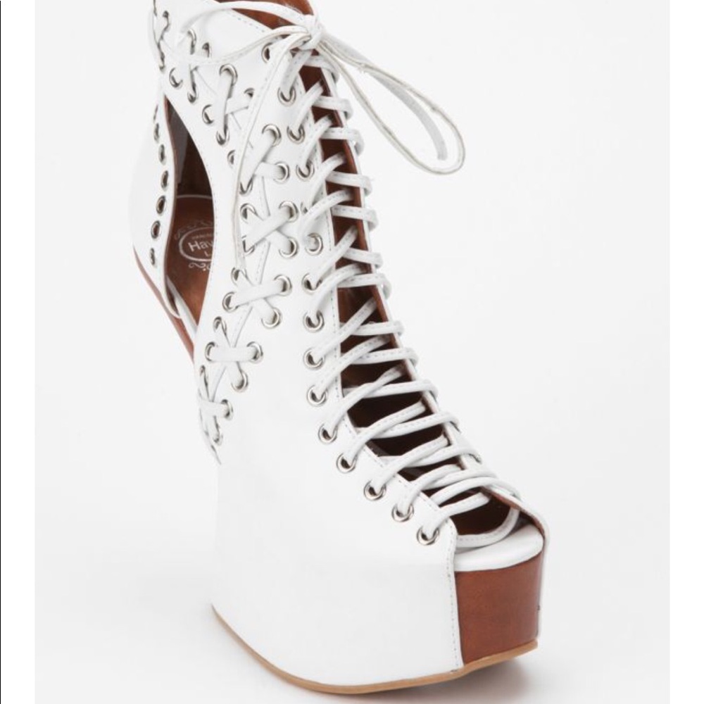 Jeffrey Campbell Corset Wedges
